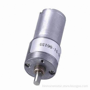 12V DC Gear Motor for Vending Machine, Card Reader and Shutter, with 20mm Gearbox Diameter/4mm Shaft